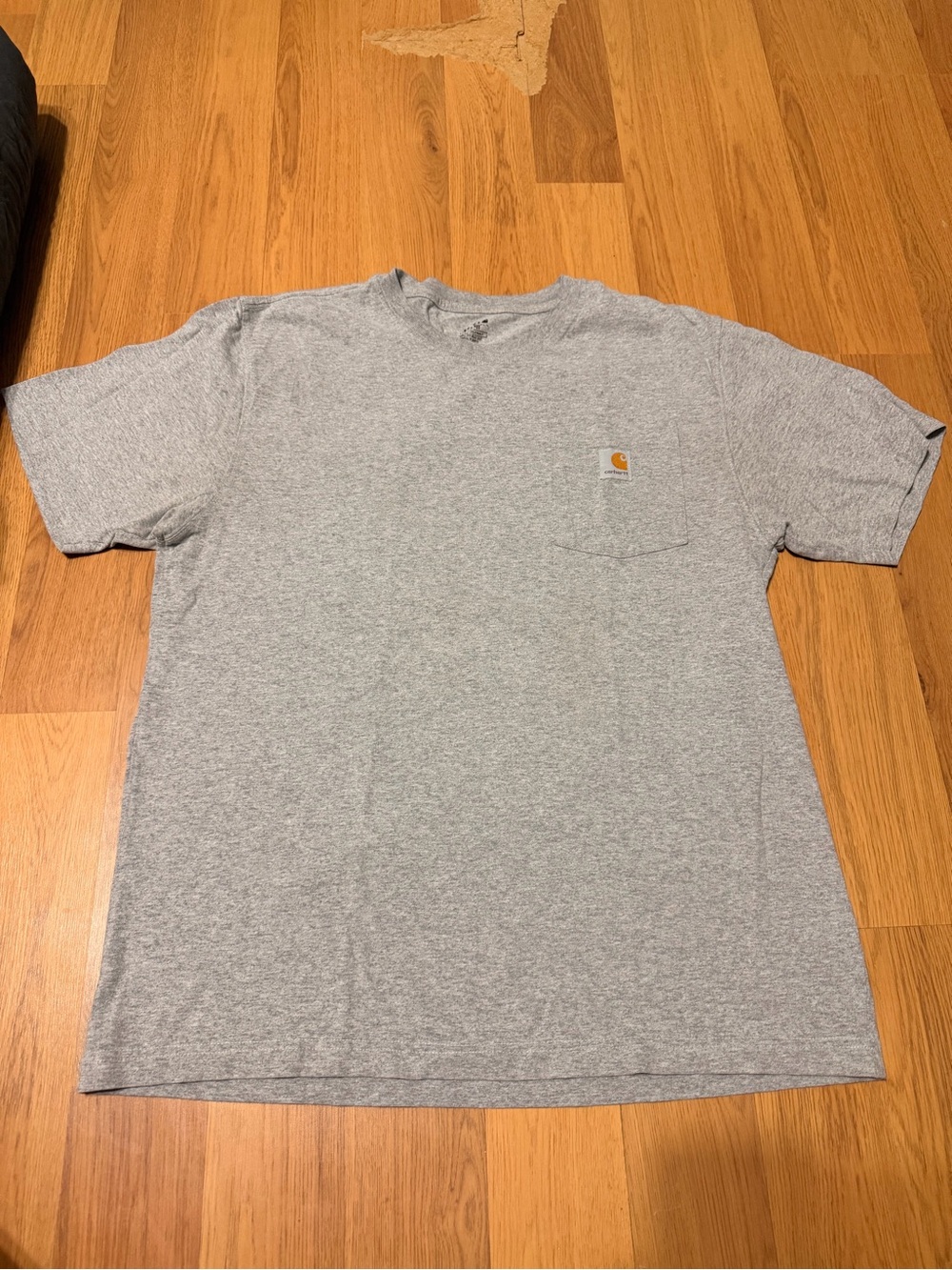 Carhartt Heather Gray Pocket T-Shirt Men’s Workwear Short Sleeve Tee